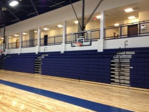 Featured image for “Jesuit Begins 2013-14 Season with New Basketball Floor in Walsh Gym”
