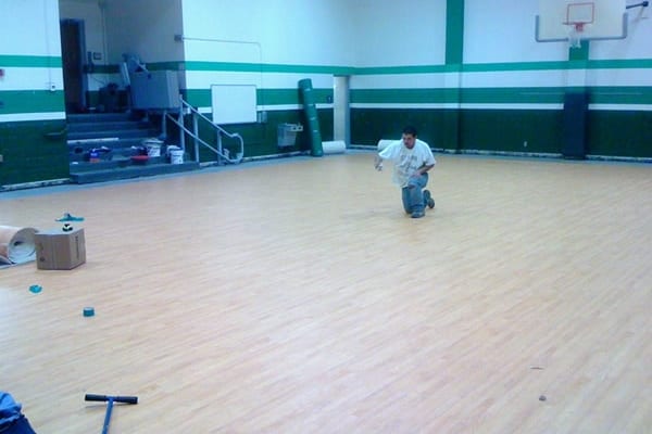 Featured image for “Vinyl Sport Floor Repairs”