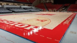 Fertitta Center basketball court