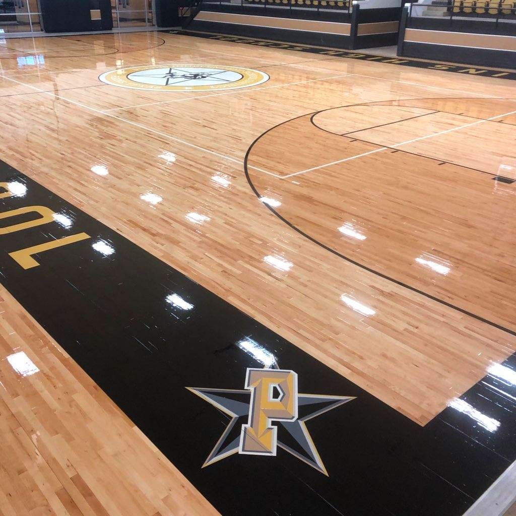 Plains High School - Plains TX Basketball Gym Floor