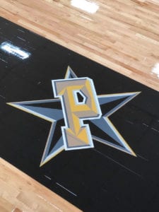 Gym Floor with Logo