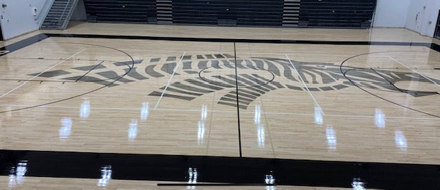 Grandview ISD Charcoal Stained Logo