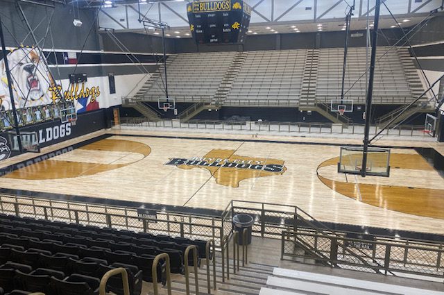 Featured image for “Installation of Wood Basketball Court for Royse City High School”
