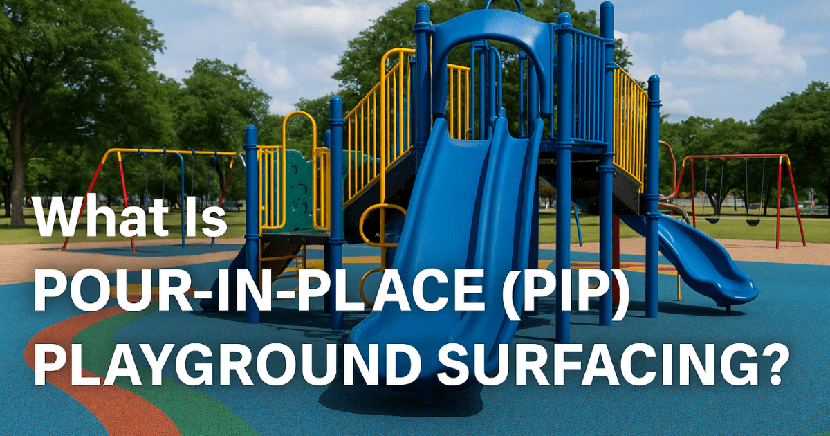 Featured image for “What Is Pour-in-Place (PIP) Playground Surfacing?”