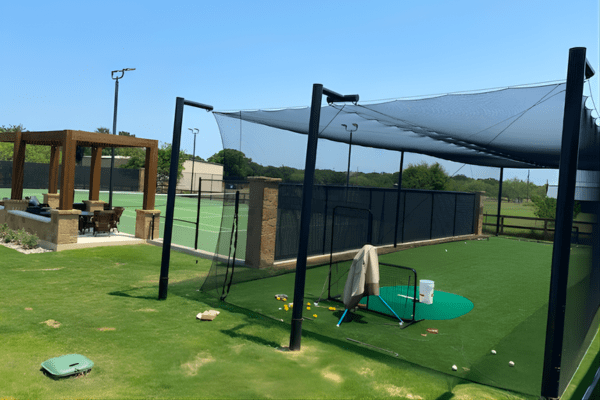 Batting Cage Installation
